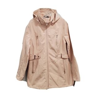 NEW Nautica Blush Pink Rain Coat Trench
